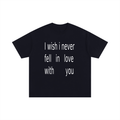I Wish Black Tee