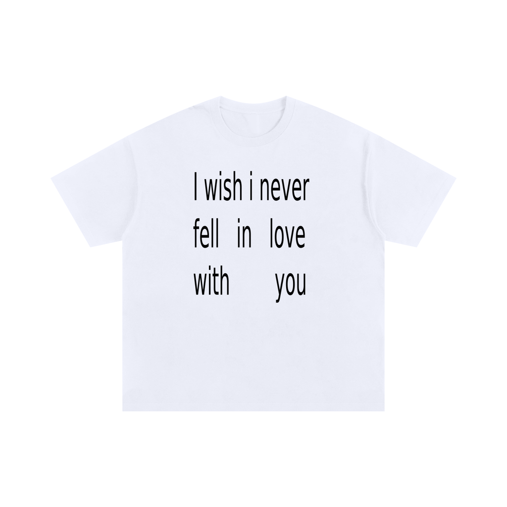 I Wish White Tee