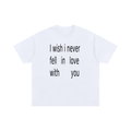 I Wish White Tee
