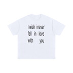 I Wish White Tee