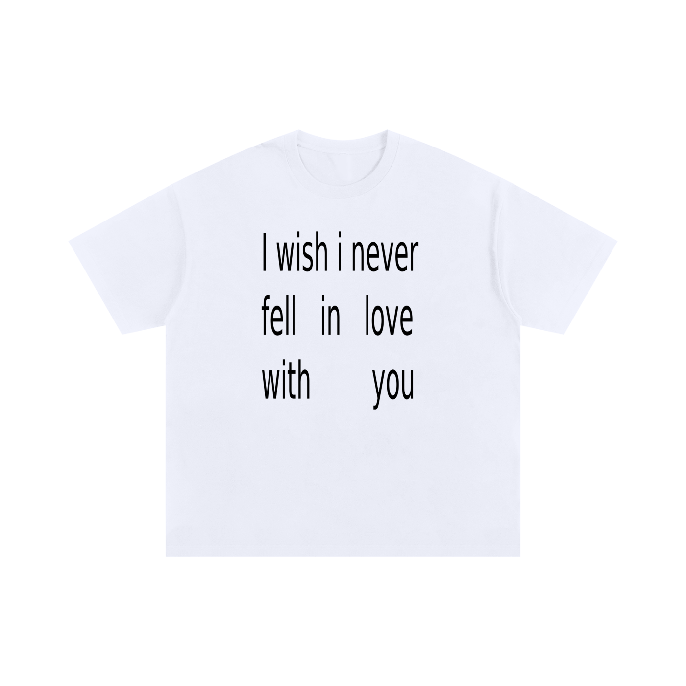 I Wish White Tee