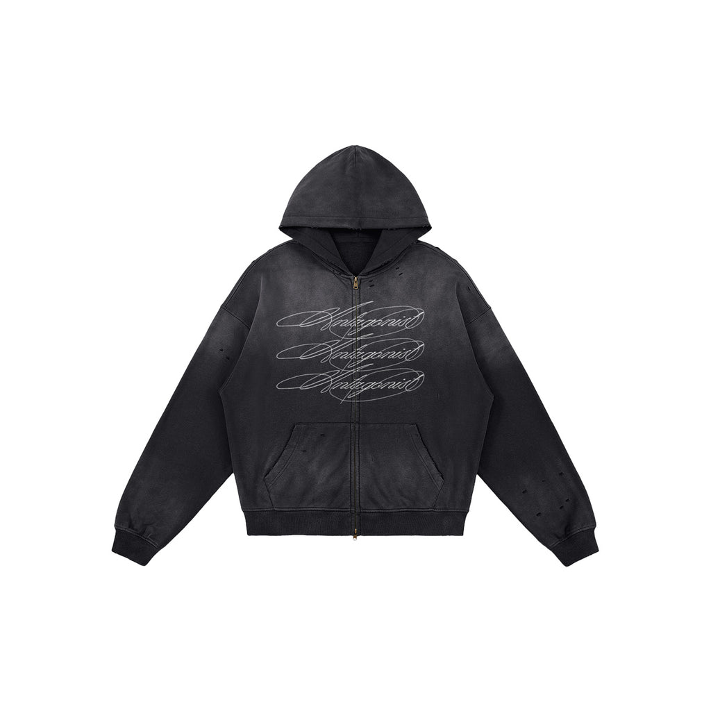 Antagonist Sun-Faded Zip Hoodie