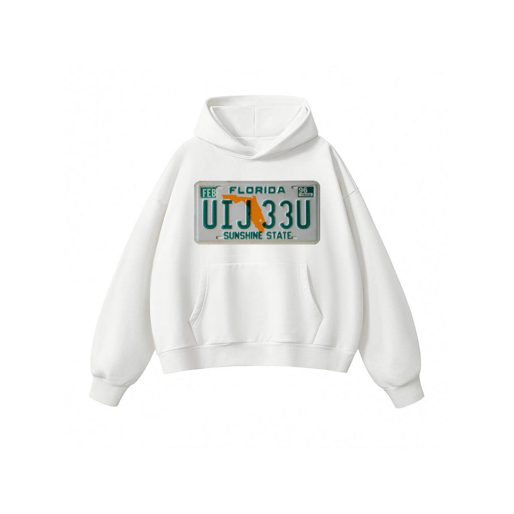 Florida License Plate Hoodie