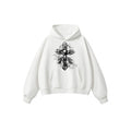 Black Cross Hoodie