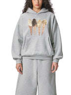 Barbie Grey Hoodie
